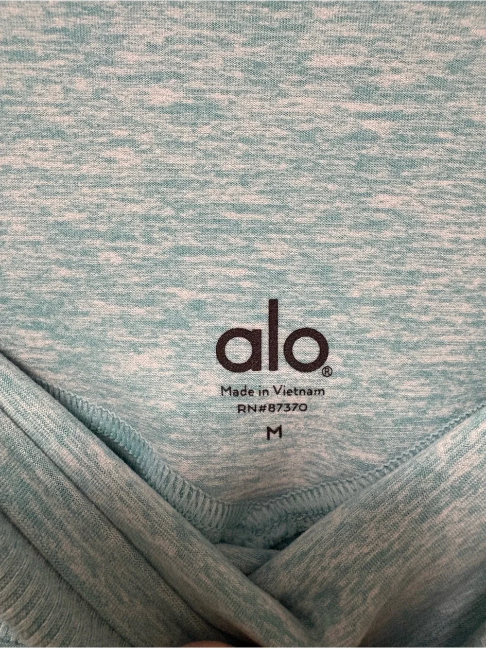 ALO High Waist Lounge Legging in Blue Quartz Heather Size Medium